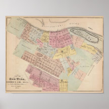 Map of Red Wing, Goodhue County, Minnesota Posters