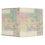 Map of Shawano County, State of Wisconsin Vinyl Binders