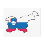Map Of Slovenia Post Cards
