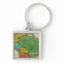 Map of South America 3 Keychain