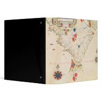 Map of South America and the Magellan Straits Binders
