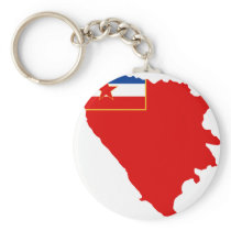 Map of SR Bosnia and Herzegovina 1945 Keychains
