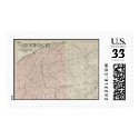 Map of the Adirondacks postage by ZephyrusBooks Map of the Adirondacks postage