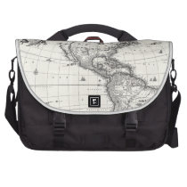 Map of The Americas 1669 Commuter Bag at Zazzle