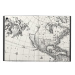 Map of The Americas 1669 iPad Air Case at Zazzle