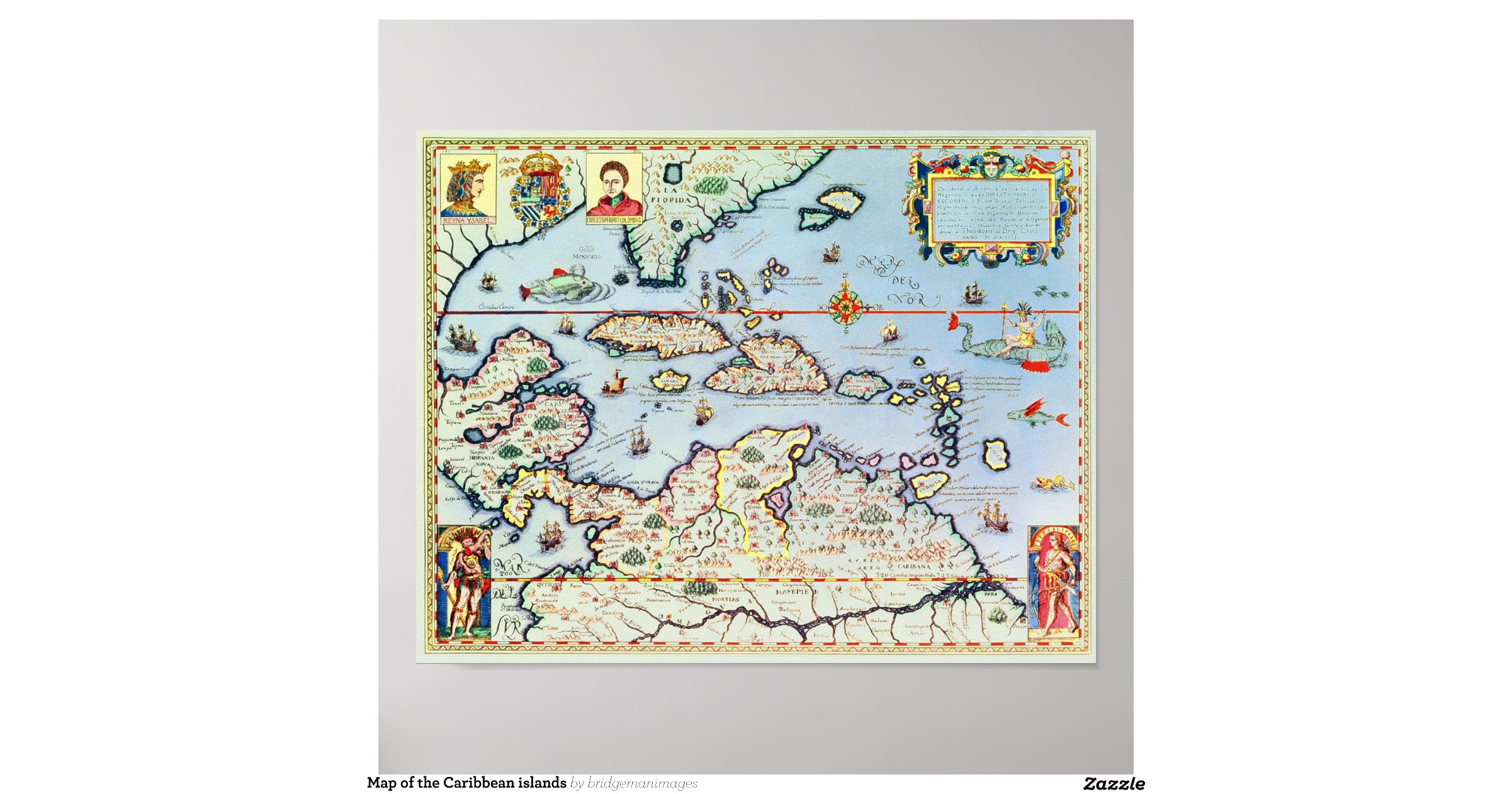 map_of_the_caribbean_islands_poster-rb4844c2fa45548cf8c2a9be0d4402dad ...