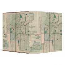 Map of the City of Fort Wayne with Cedarville Binders
