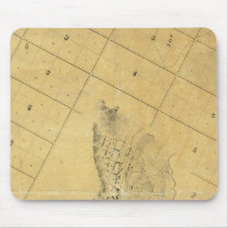 Map Of The City Of Los Angeles Mouse Pads