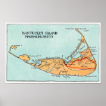 Map of the Island Poster