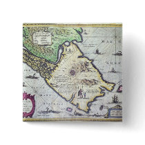 Map of the Magellan Straits, Patagonia Pins