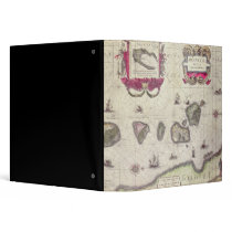 Map of The Moluccan Island, engraved 3 Ring Binders