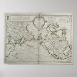 Map of the New Discoveries Print