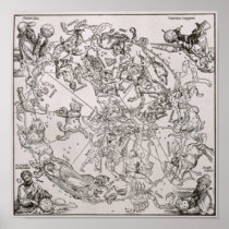Map of the Northern Sky Print