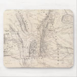 Map of the provinces of Cordova and San Luis Mouse Pad