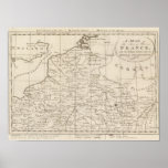 Map of the Seat of War in France 2 Posters