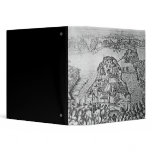 Map of the Siege of Malta in 1565 Vinyl Binder
