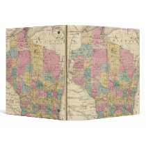Map of the State of Wisconsin Binder
