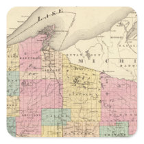 Map of the State of Wisconsin Sticker