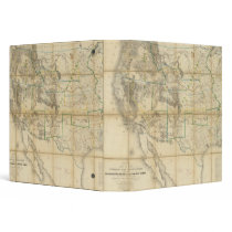 Map Of The Territory Of The United States 2 3 Ring Binder