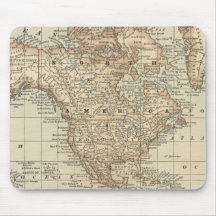 Map of the World 3 Mouse Pads