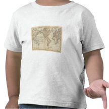 Map of the World 3 Tees