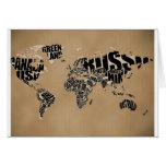 map of the world cards