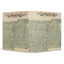 Map of Todd, Morrison, Minnesota Vinyl Binder