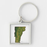 Map of Vermont Keychains