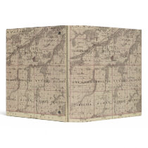 Map of Warren County, State of Iowa 3 Ring Binder
