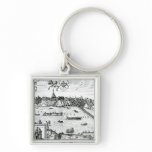 Map of Warsaw, from 'Civitates Orbis Terrarum' by keychains