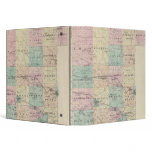 Map of Waupaca County, State of Wisconsin 3 Ring Binders