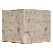Map of Wayne County 2 3 Ring Binder