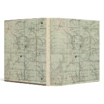 Map of Wayne County, State of Iowa 3 Ring Binder