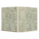Map of Wayne County, State of Iowa 3 Ring Binder