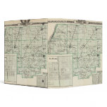 Map of Woodford County, El Paso and Metamora Binders