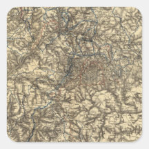 Map V illustrating the Military Operations Stickers