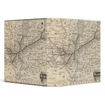 Map Wabash Railway 3 Ring Binders