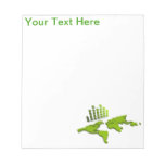Map world notebook memo notepad