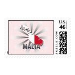 Mapa 2,0 de la bandera de Malta Sellos