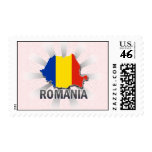 Mapa 2,0 de la bandera de Rumania Sellos