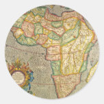 Mapa antiguo de Mercator del Viejo Mundo de África Etiquetas