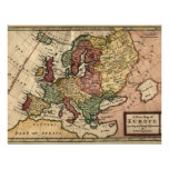 Mapa del anticuario 1721 de Europa del Moll de Her Comunicado