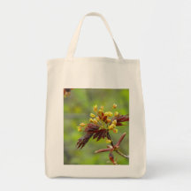 Maple Flowers Canvas Bag