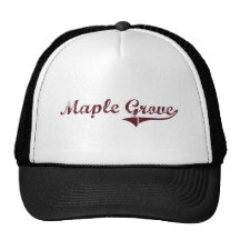 Maple Grove Minnesota Classic Design Mesh Hat