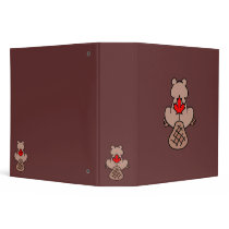 Maple Leaf Beaver Binder