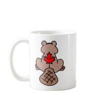 Maple Leaf Beaver Mug