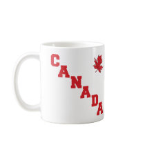 Maple Leaf Canada mugs