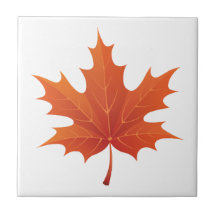 Maple Leaf Ceramic Tile