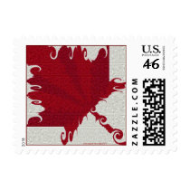 MAPLE LEAF postage by dequilla MAPLE LEAF postage