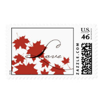 Maple Leaf Stamp LOVE
